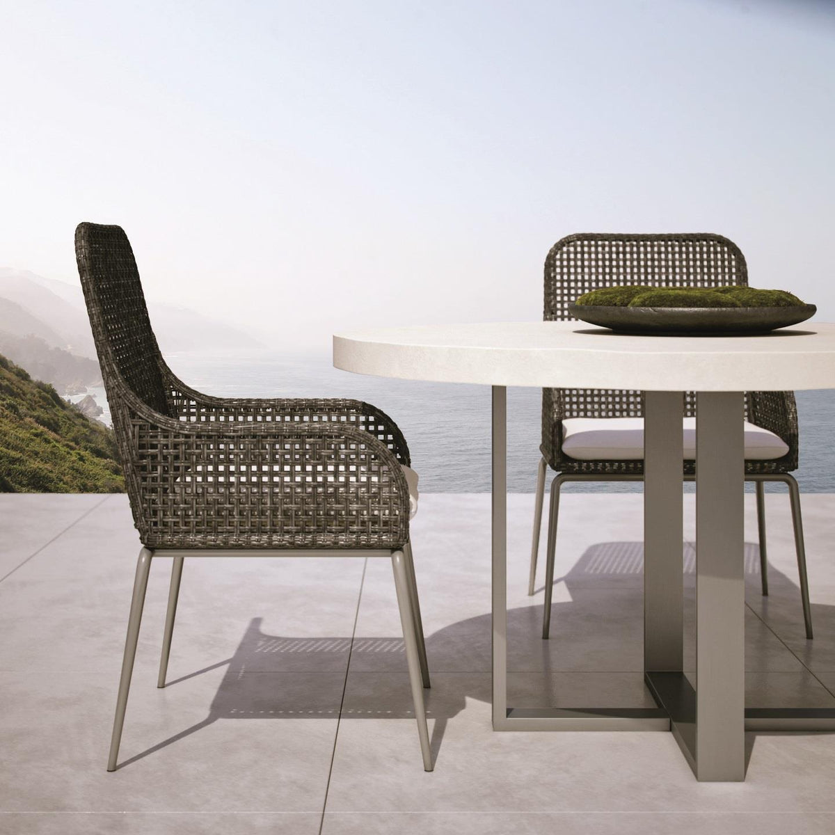 Del Mar Outdoor Dining Table - Bernhardt Living (BRH-1506)
