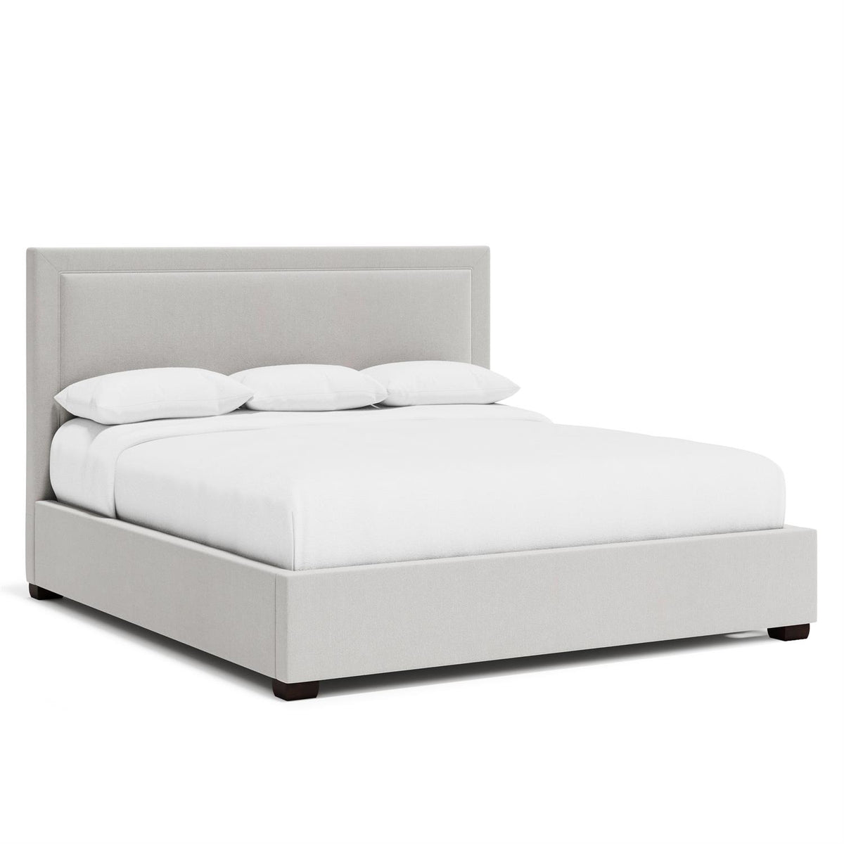 Morgan Fabric Panel Bed Queen (54" H)