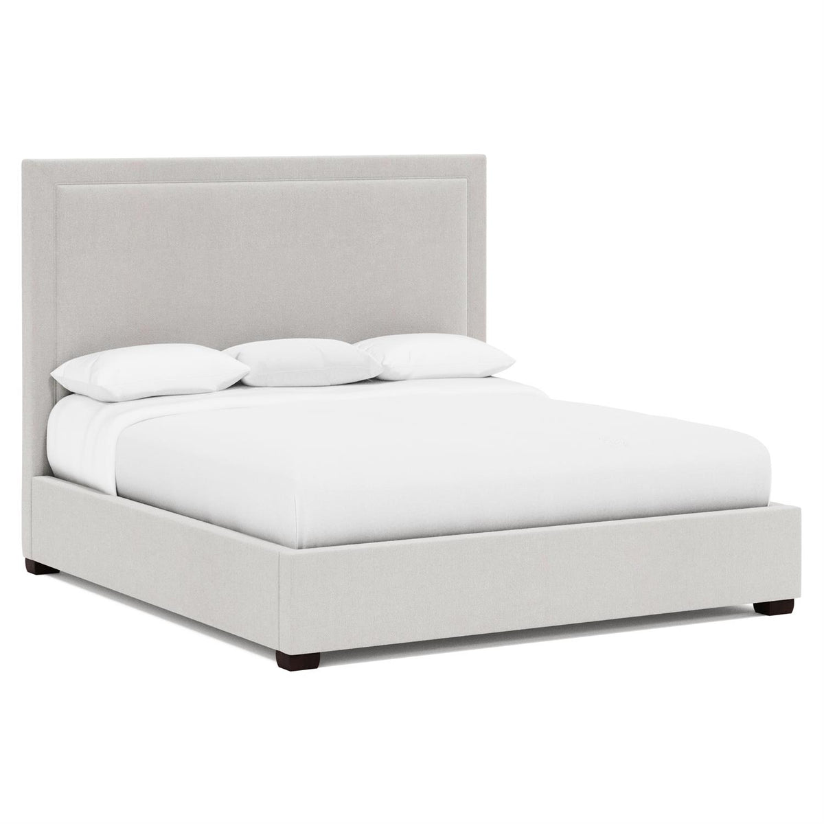 Morgan Fabric Panel Bed California King (64" H)