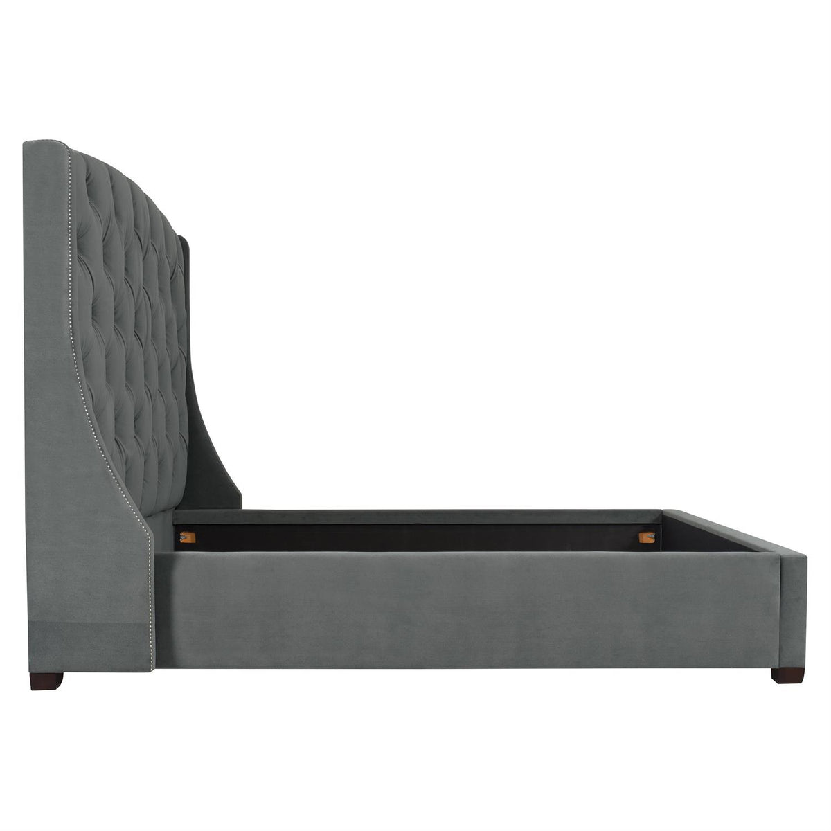 Jordan Fabric Shelter Bed Queen (64" H)