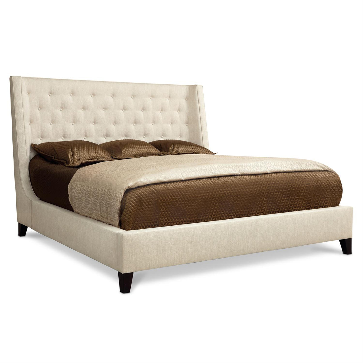 Maxime Fabric Shelter Bed King (58" H)