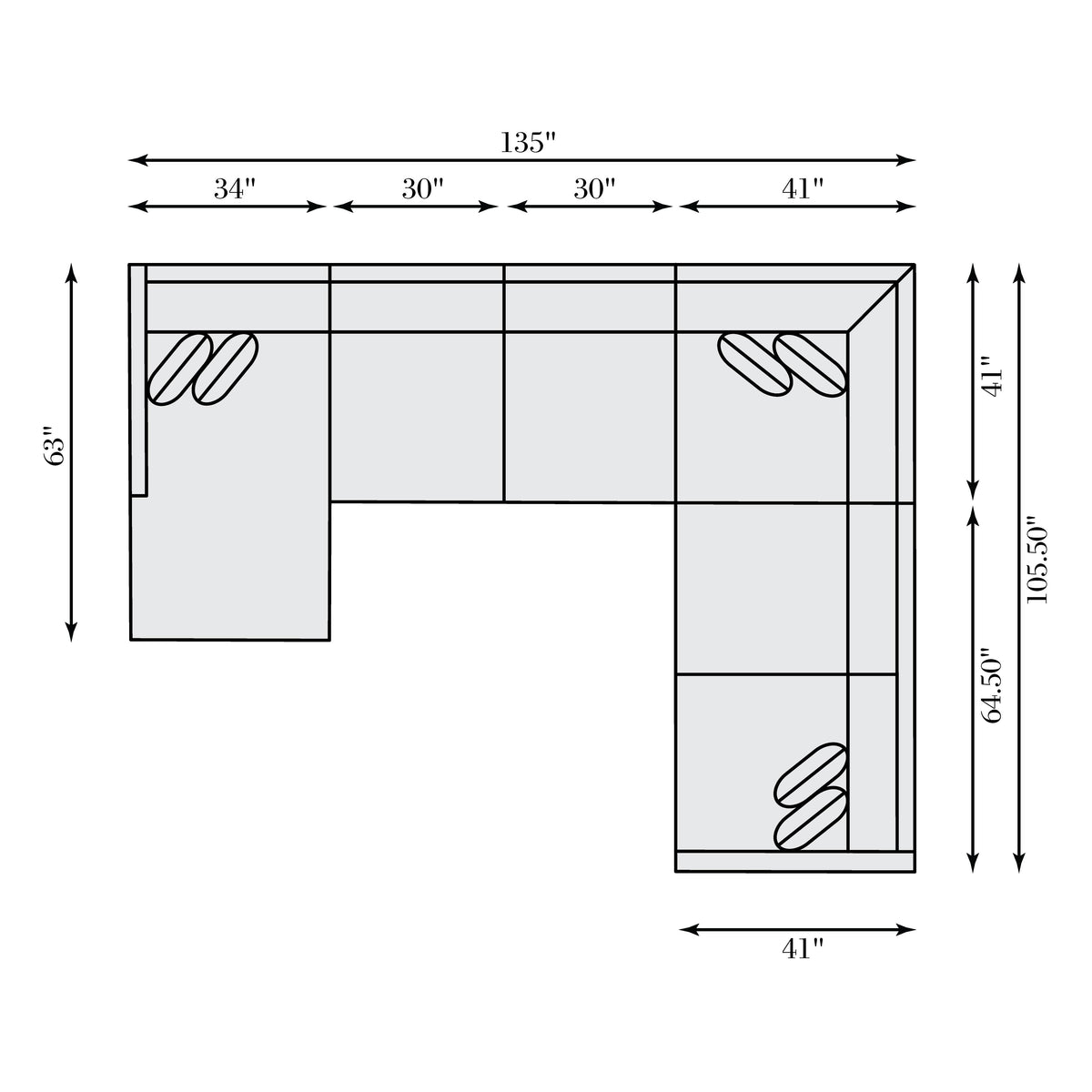 Solana Outdoor Sectional - Bernhardt Living (BRH-1422)