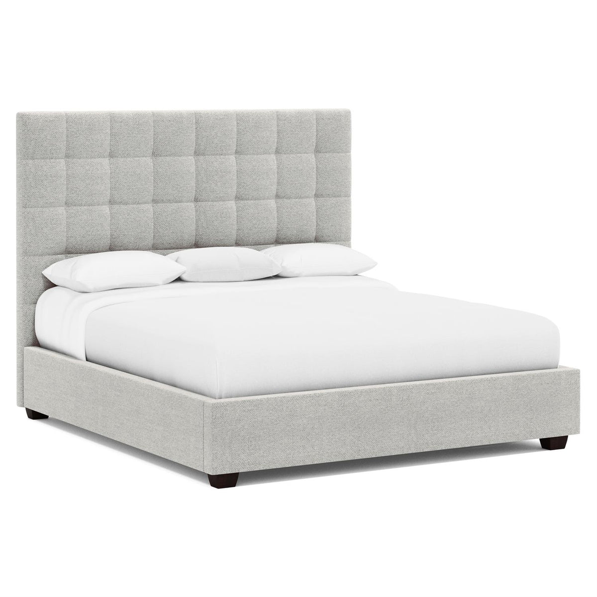 Avery Fabric Panel Bed California King (66" H)