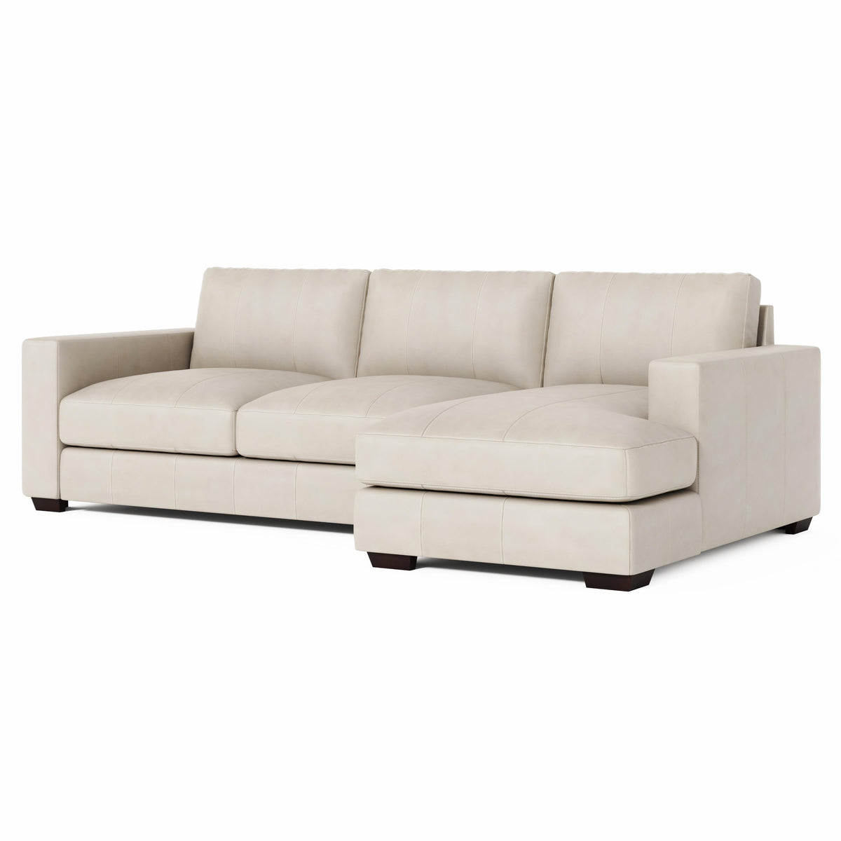 Dawkins Leather Sectional