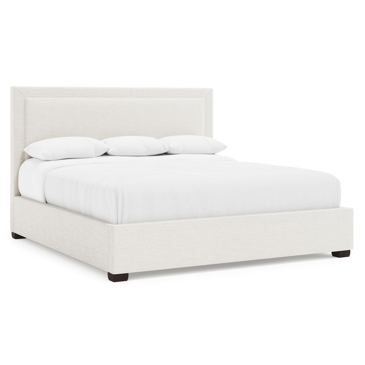Morgan Fabric Storage Panel Bed Queen (54" H) Queen