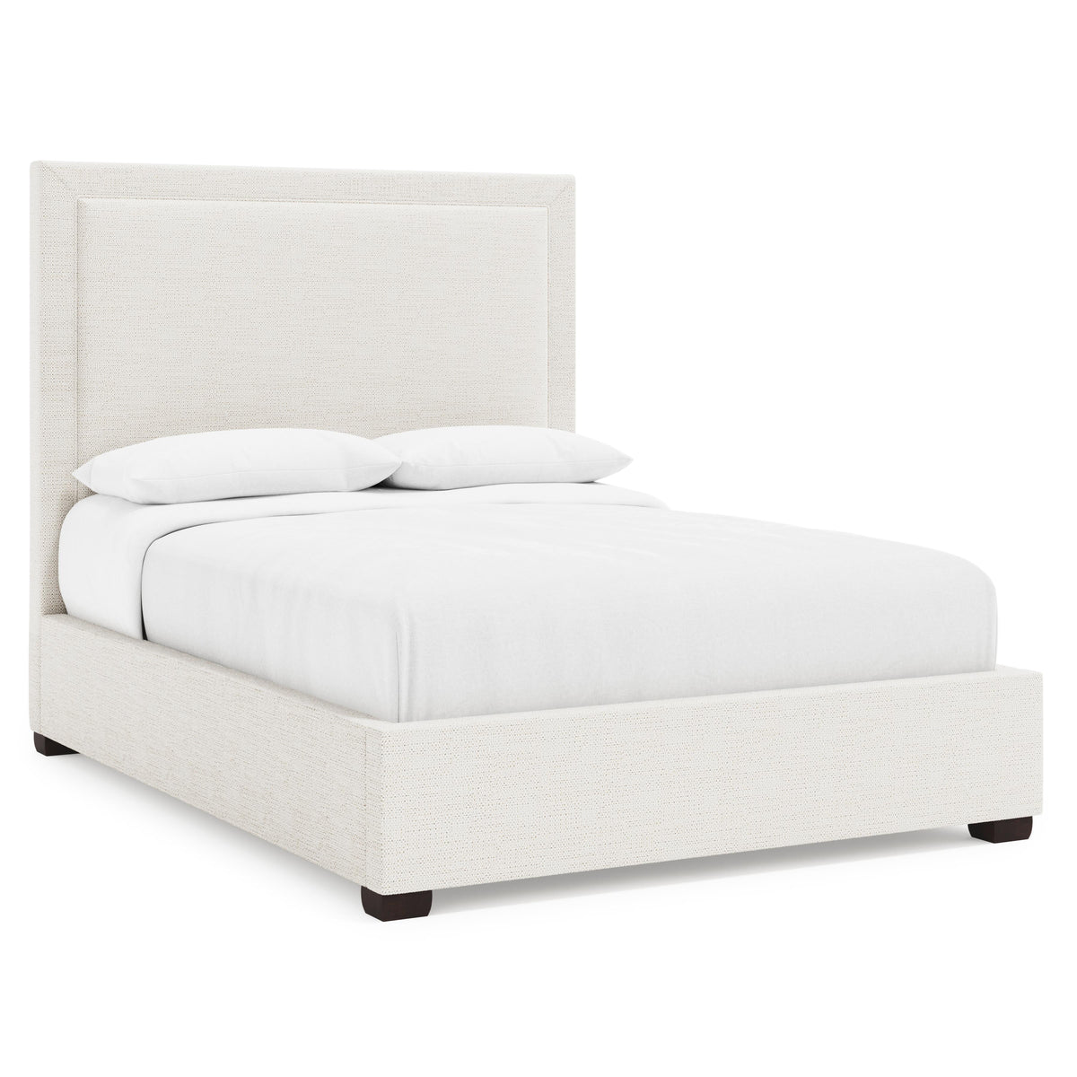 Morgan Fabric Storage Panel Bed Queen (64" H)