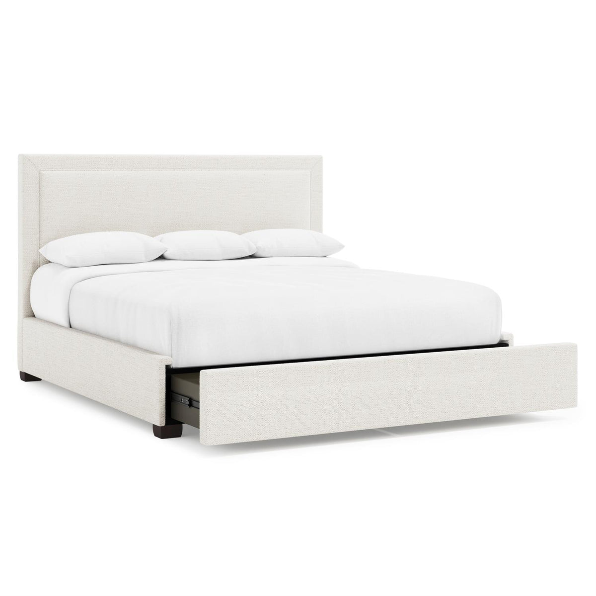 Morgan Fabric Storage Panel Bed King (54" H)