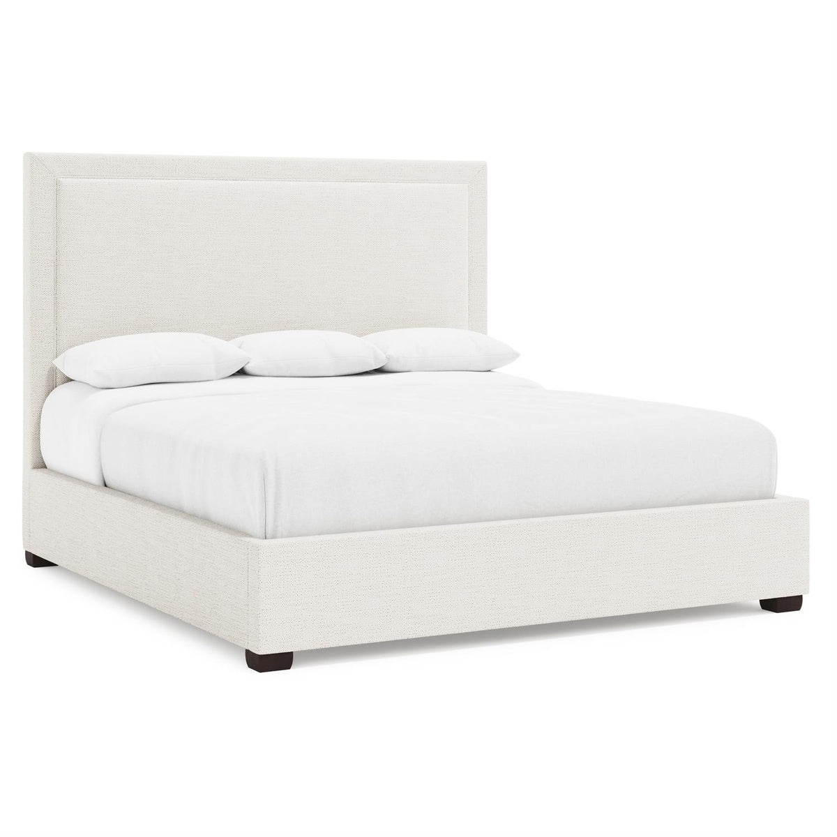Morgan Fabric Storage Panel Bed King (64" H)