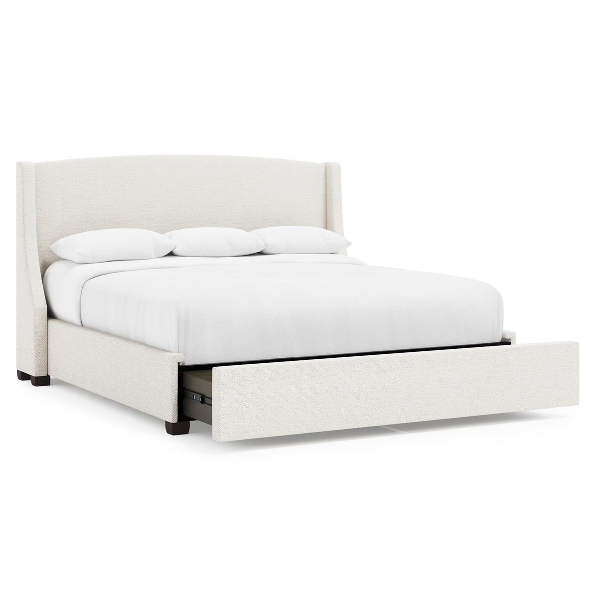 Cooper Fabric Storage Shelter Bed King (54" H)