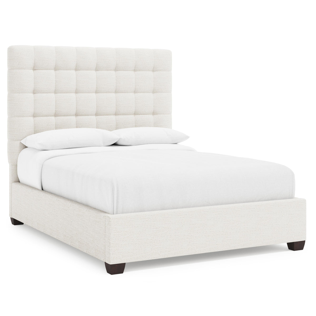 Avery Fabric Storage Panel Bed Queen (66" H) Queen