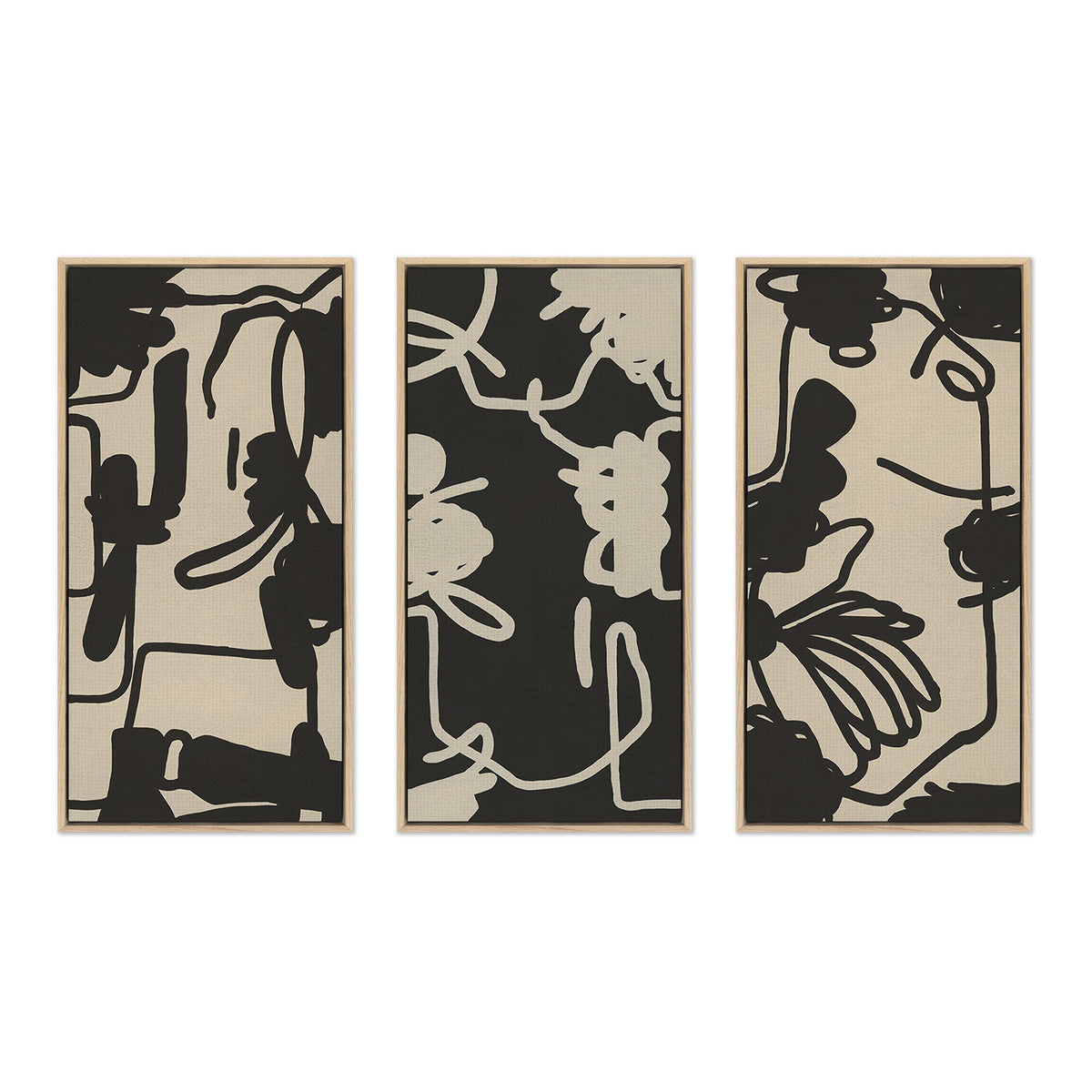 Triptych By Katherine Hunsaker - Four Hands (FH-3587)