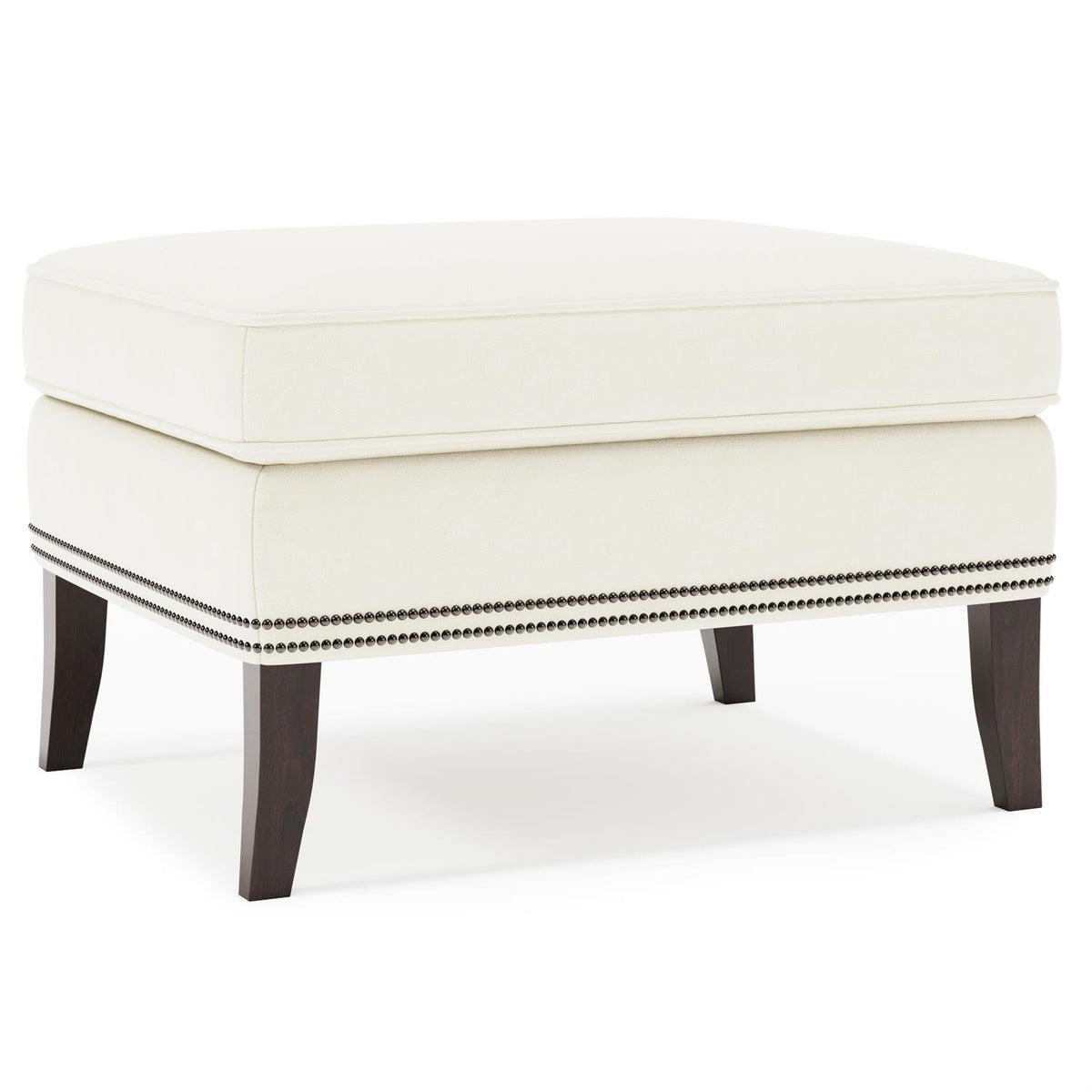 Kingston Leather Ottoman