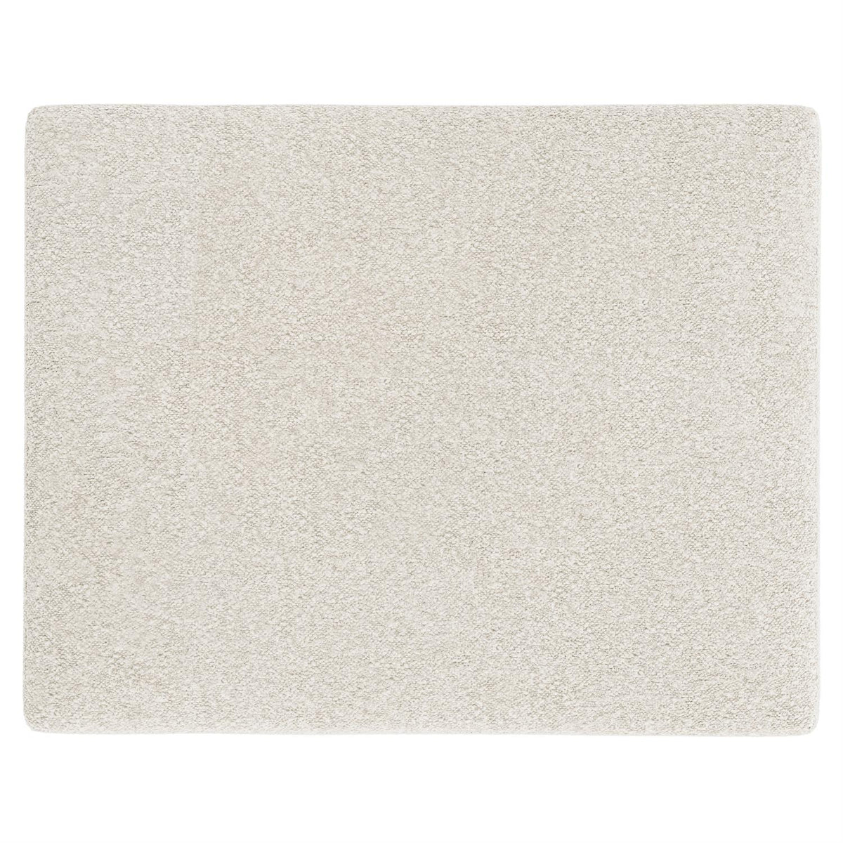 Helena Fabric Ottoman Wood Foot