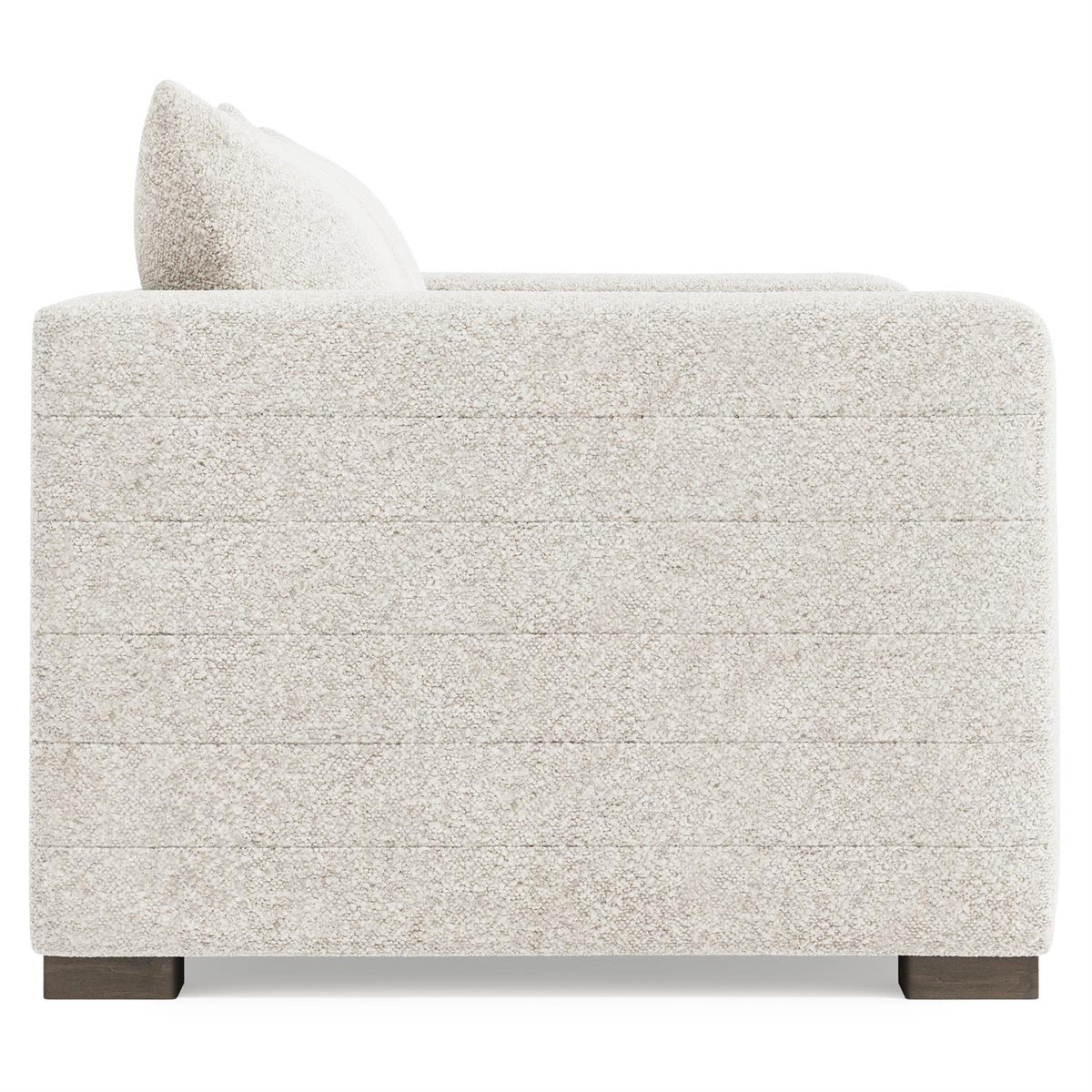 Helena Fabric Sofa Wood Foot