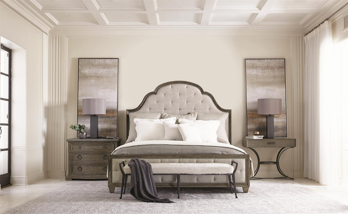 Mansfield Leather Bench