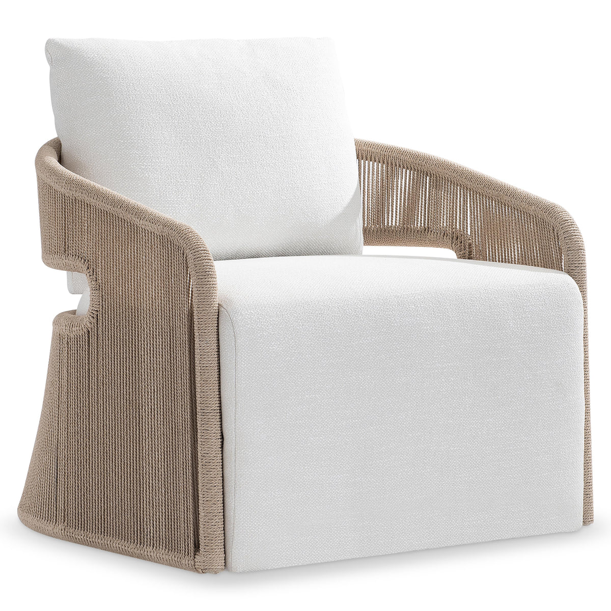 Trellis Outdoor Swivel Chair