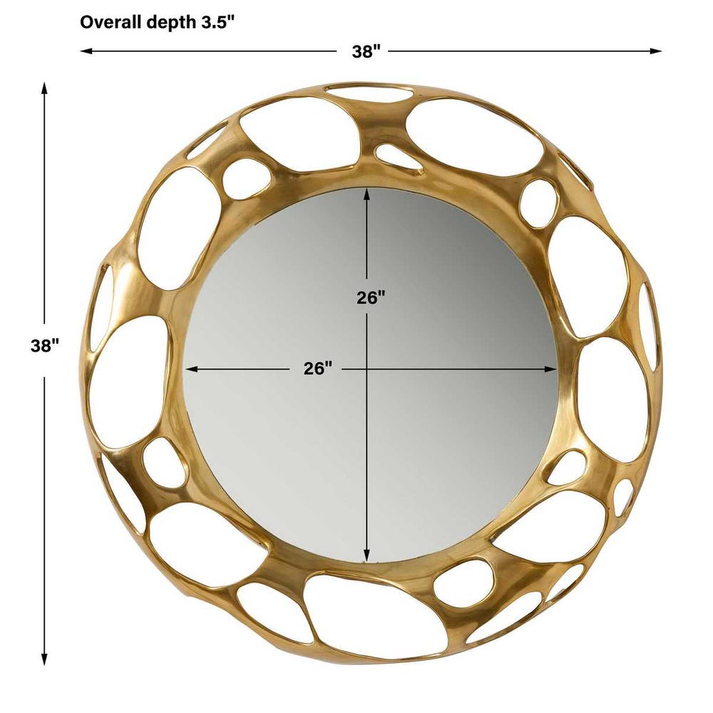 Swiss Cheese Mirror - 38
