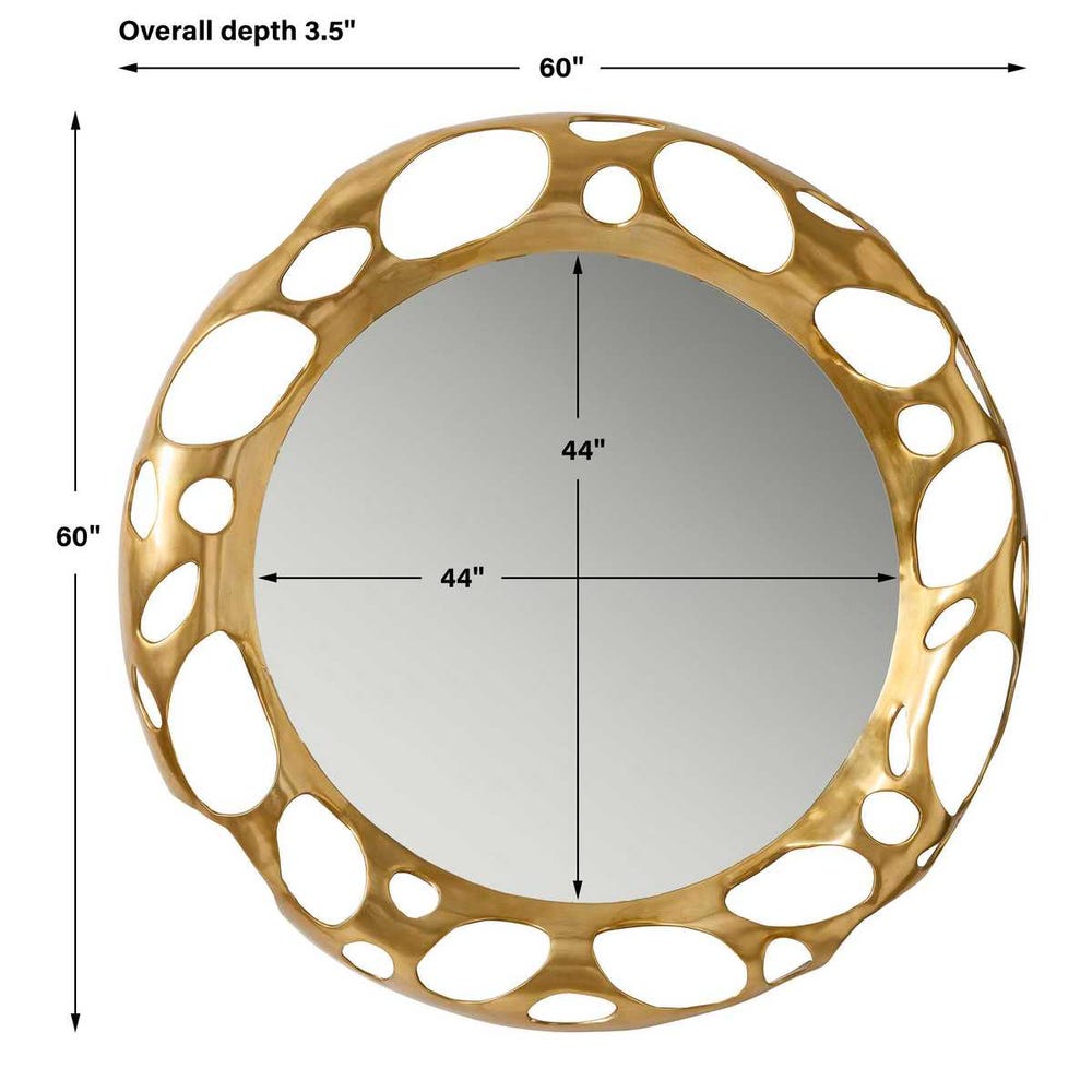 Swiss Cheese Mirror - 60