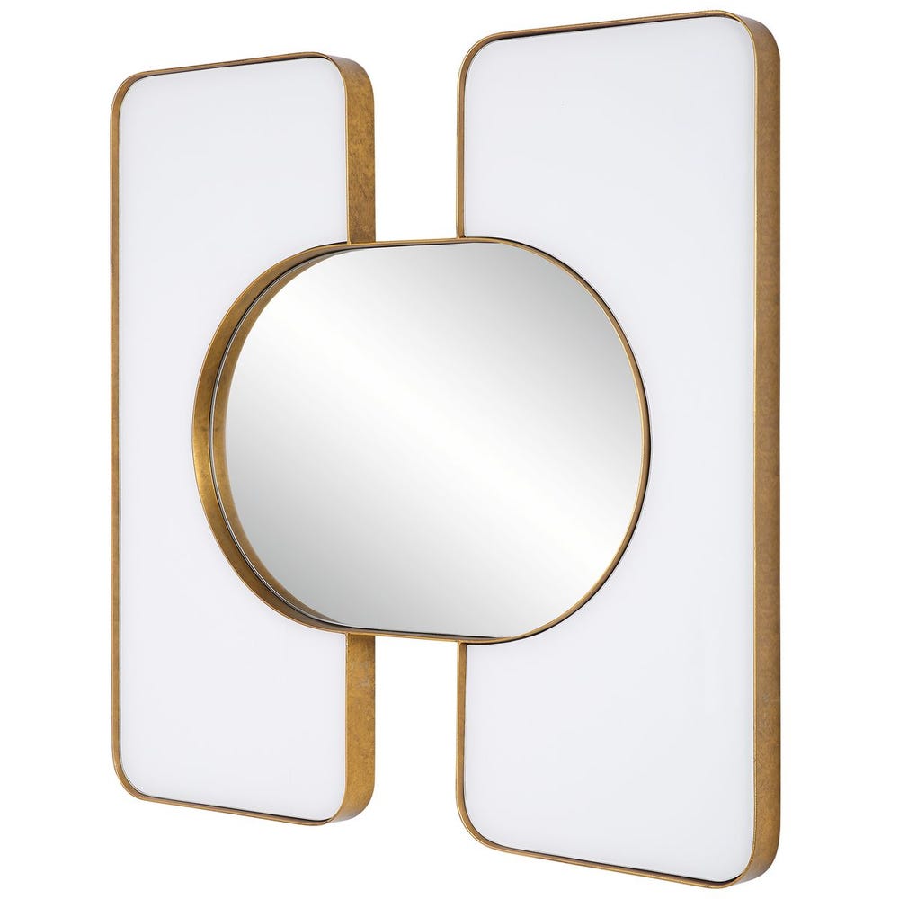 Embrace Square Mirror - 34x34 White