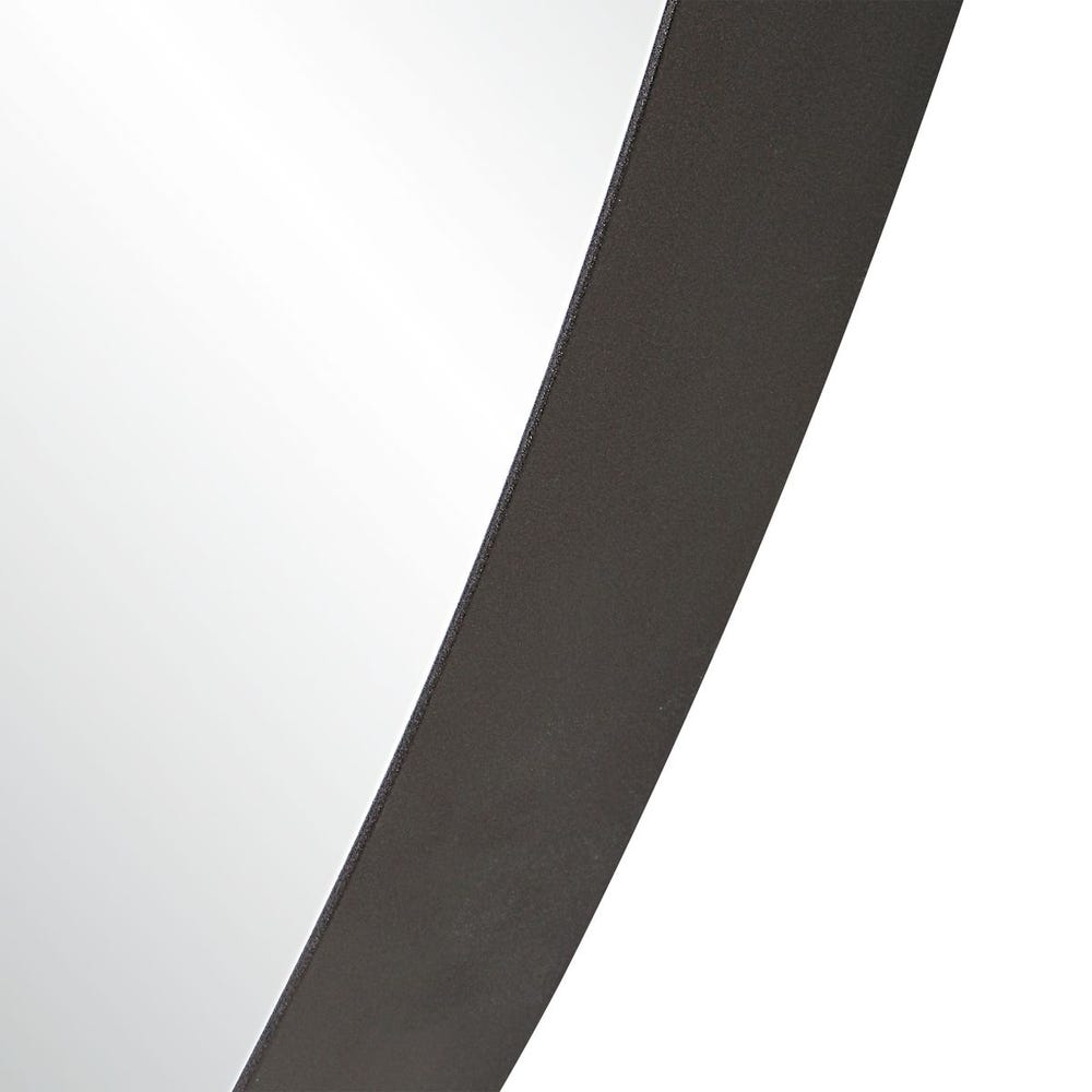 Padria Round Mirror - 60 Black