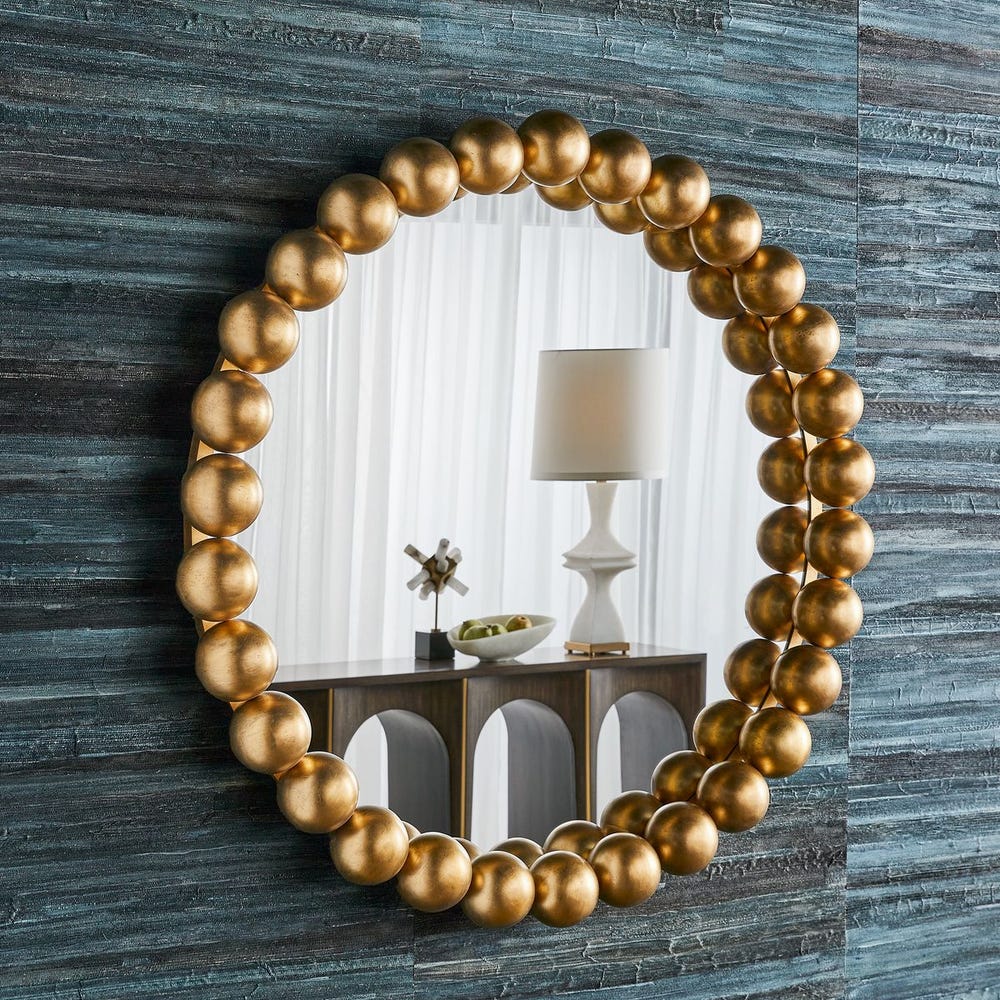 Necklace Mirror - Gold