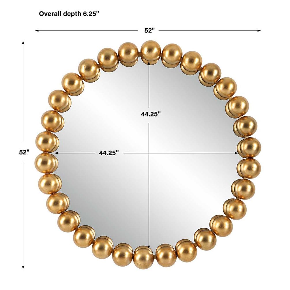 Necklace Mirror - Gold