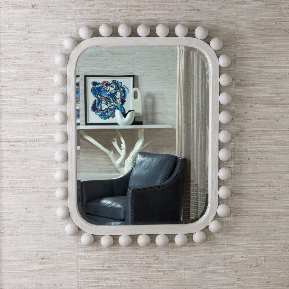 Brianza Mirror - 40x50 White
