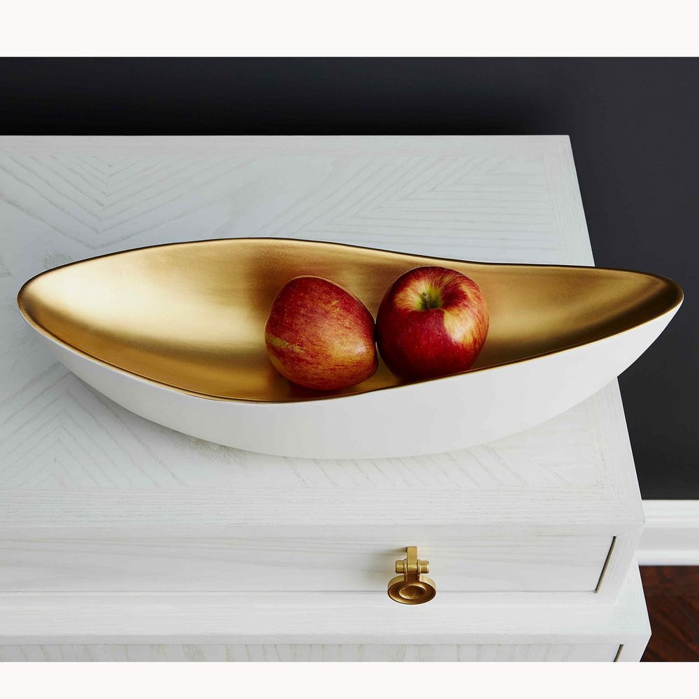 Canoe Bowl - Matte White