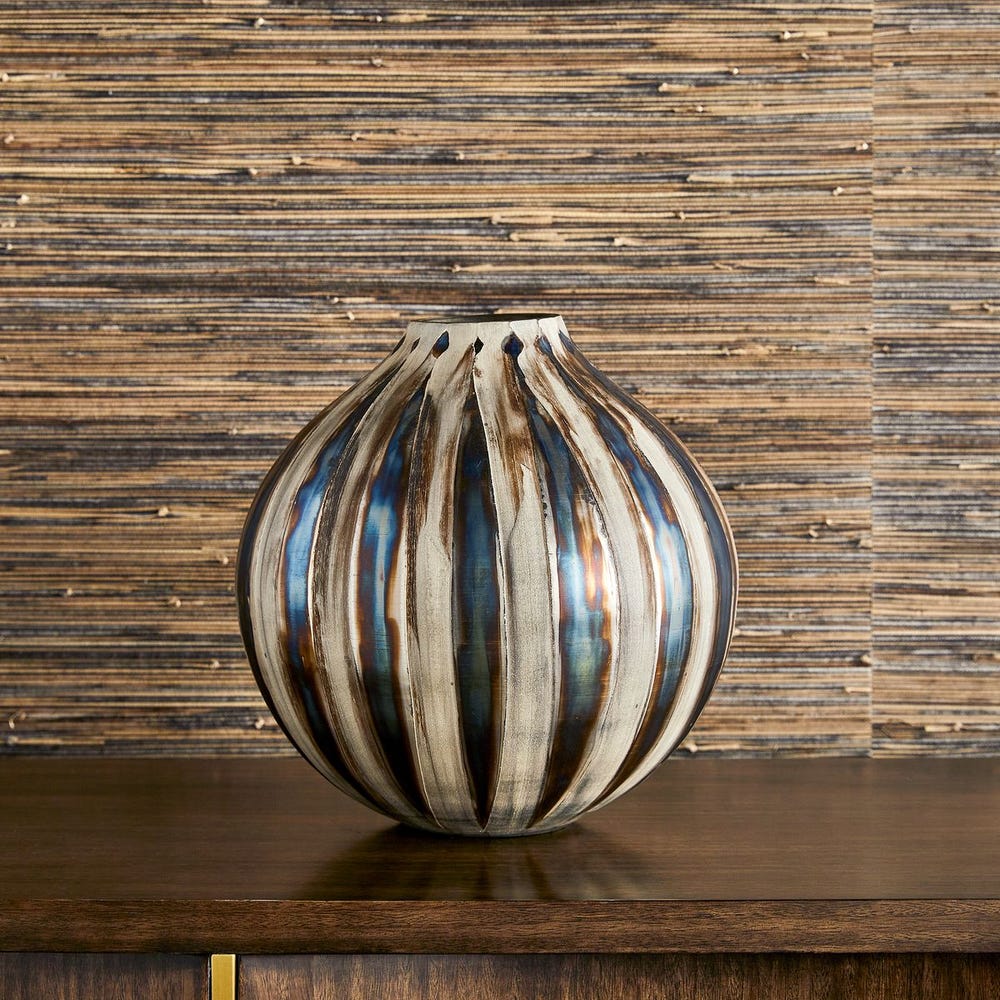 Ripple Vase - Bronze Small