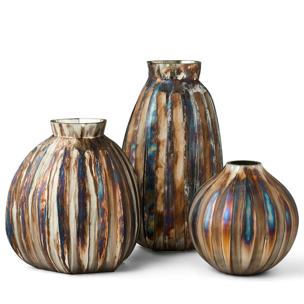 Ripple Vase - Bronze Small
