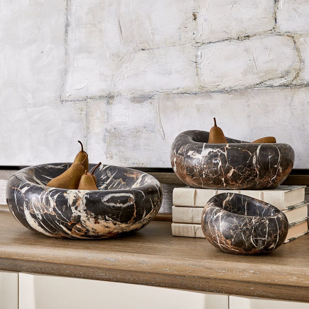 Swaddle Bowl - Michelangelo Marble Large