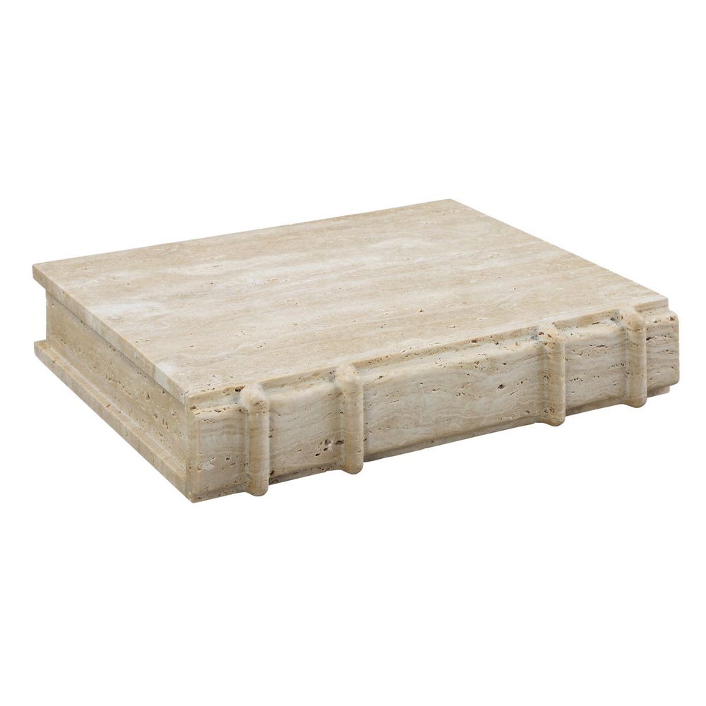 Novel Box - Travertine Large