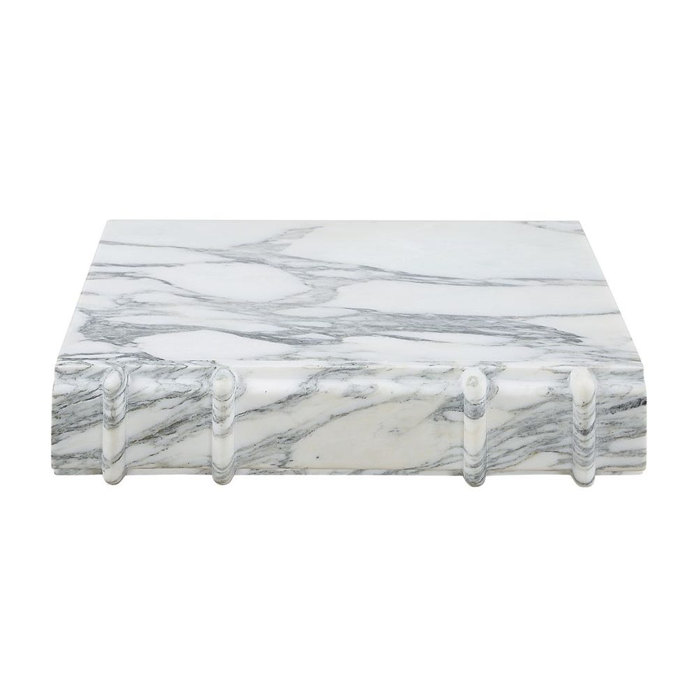 Novel Box - Arabescato Marble Large