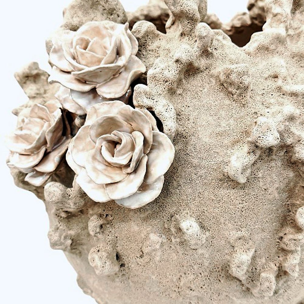 Lava Rose Vase