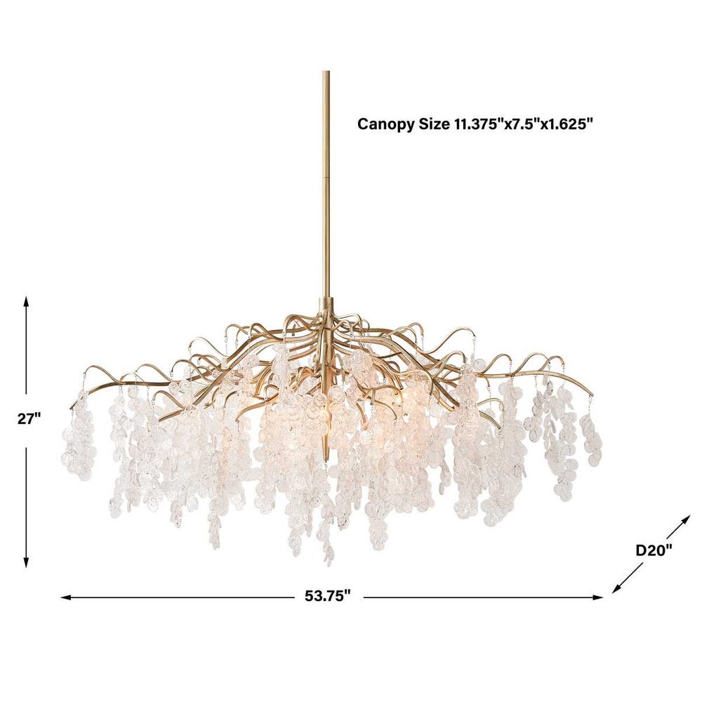 Boreas, 11 Lt Chandelier - Oval Grande