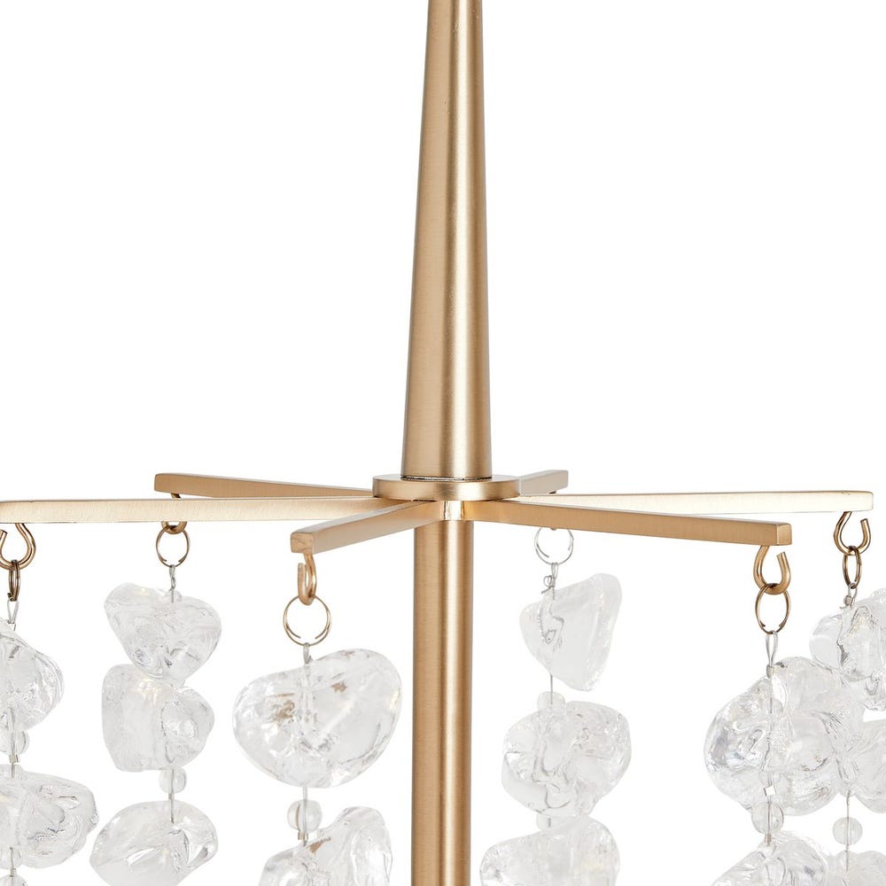 Waterfall, 6 Lt Chandelier
