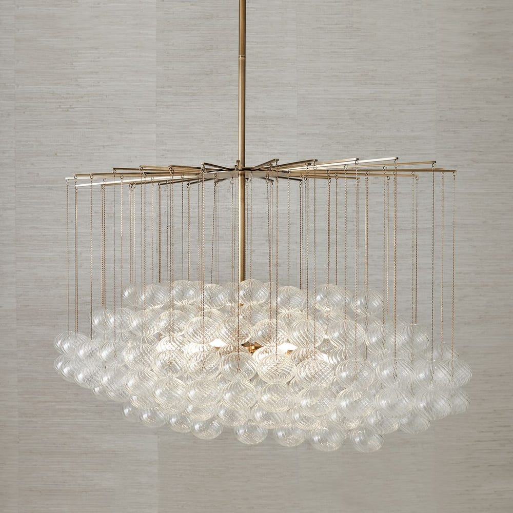 Bubbles, 6 Lt Chandelier