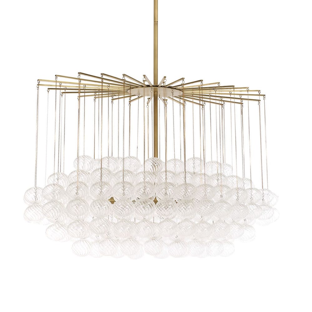 Bubbles, 6 Lt Chandelier