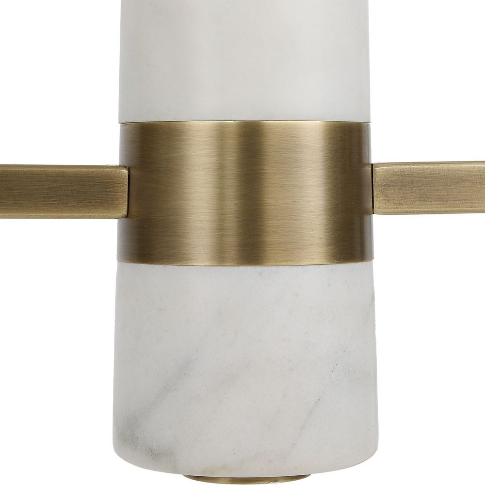 Double Shot, 6 Lt Chandelier