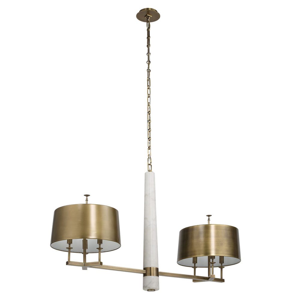 Double Shot, 6 Lt Chandelier