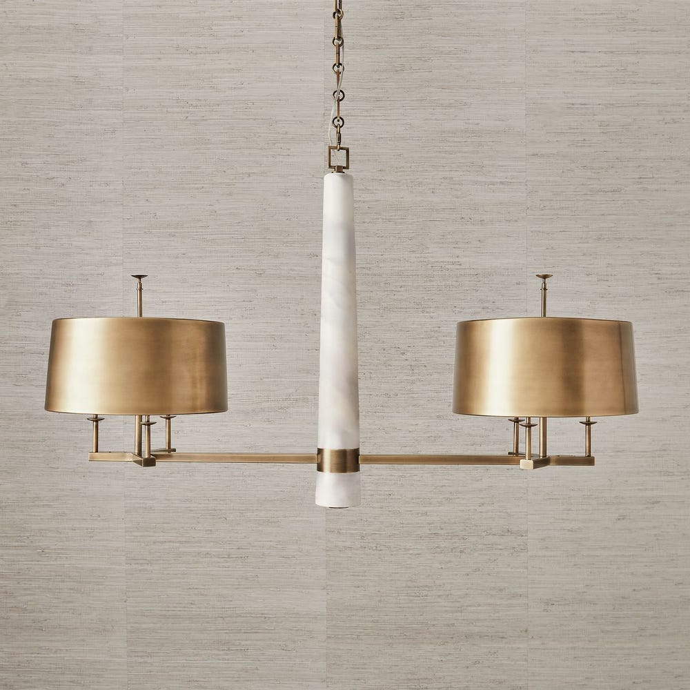 Double Shot, 6 Lt Chandelier