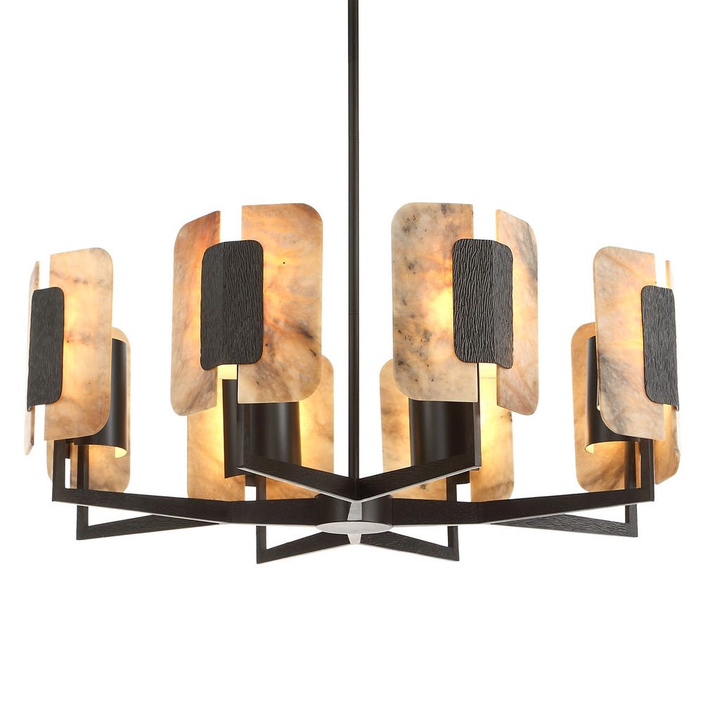 Open Book, 8 Lt Chandelier