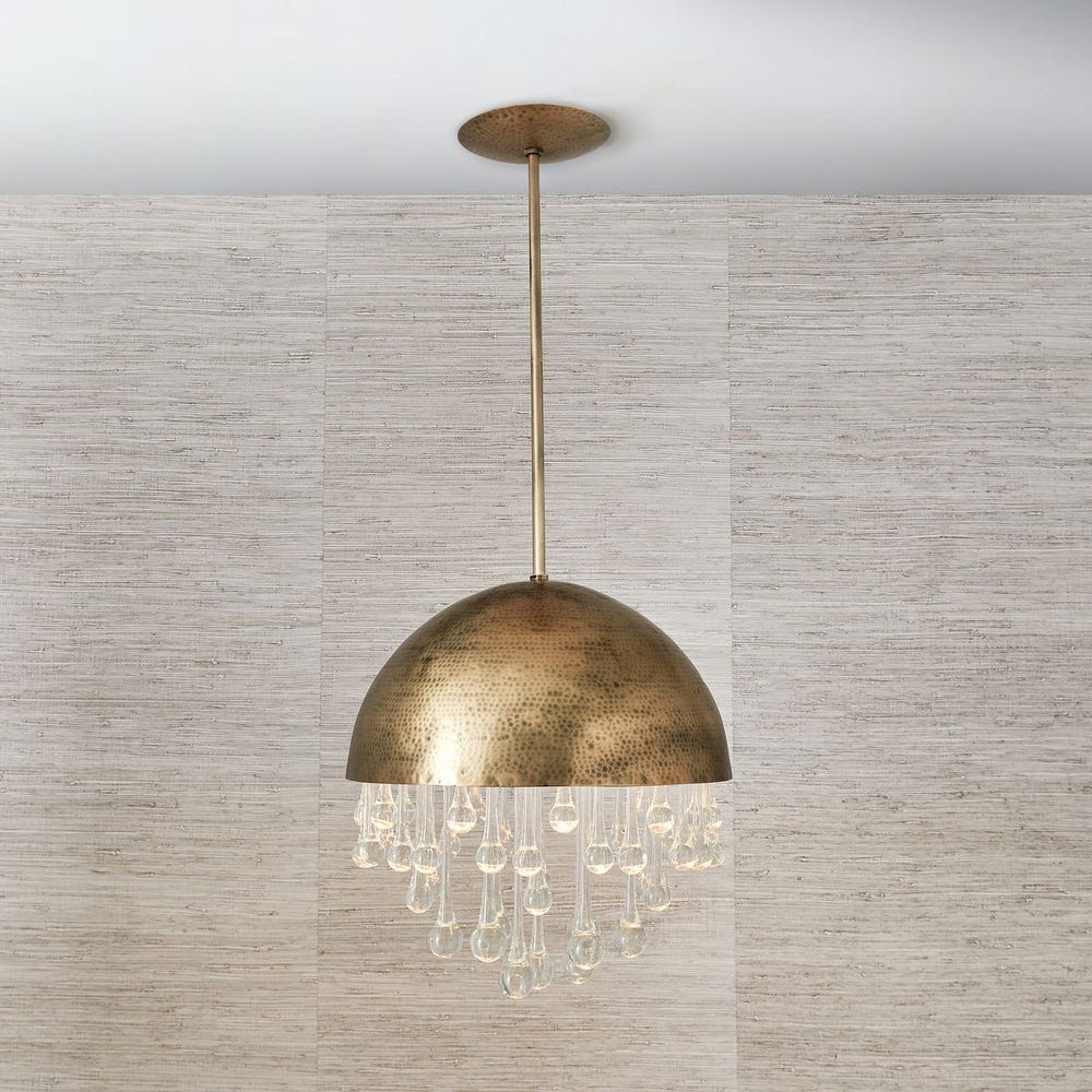 Downpour, 6 Lt Pendant - Round