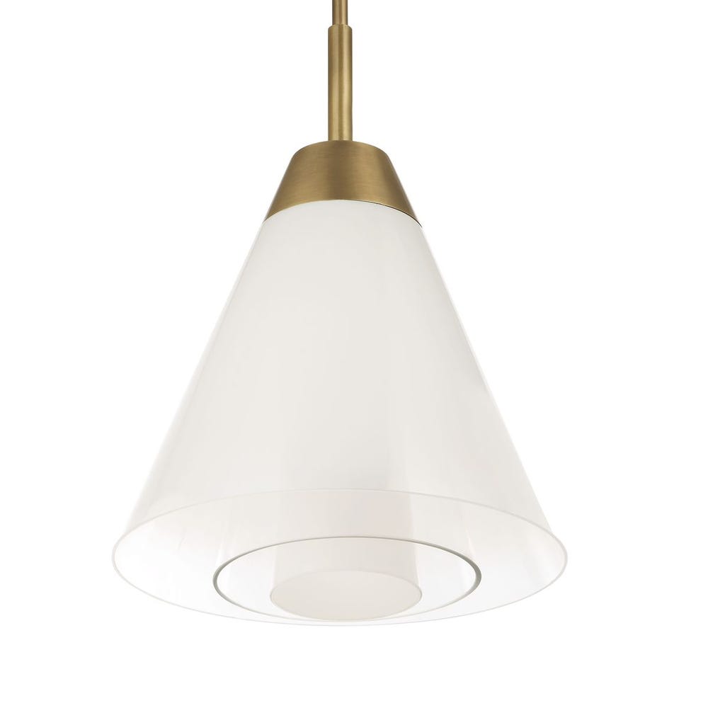 Tiered Ombre, 1 Lt LED Pendant