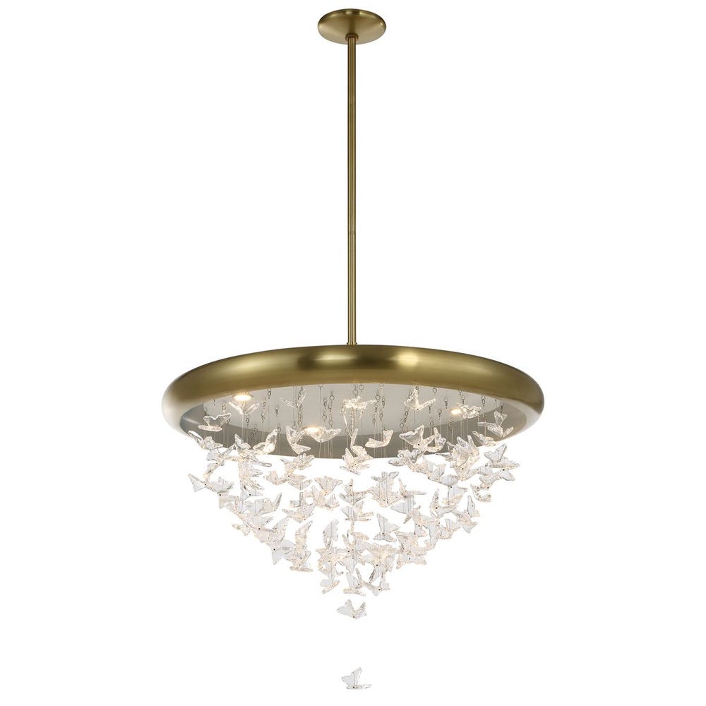 Butterfly Effect, 5 Lt LED Pendant