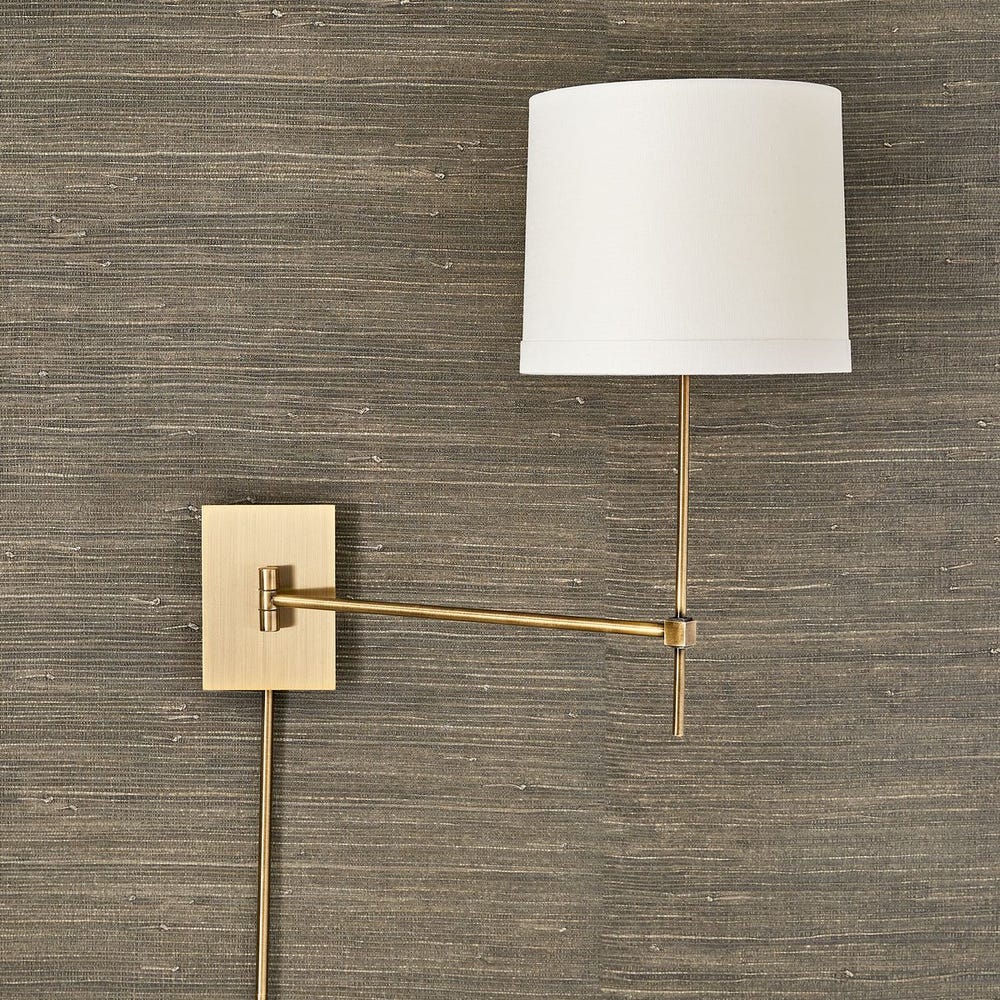 Swing Time, 1 Lt Sconce - Antique Brass, 2 Cartons