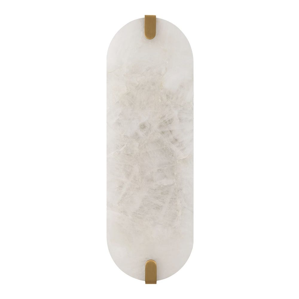 Lustrous, 2 Lt Sconce - Crystal