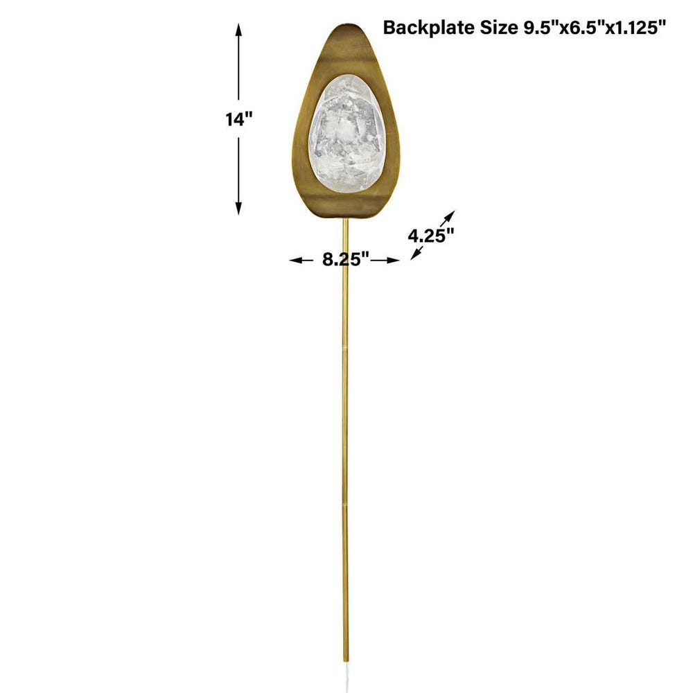 Broach, LED Sconce