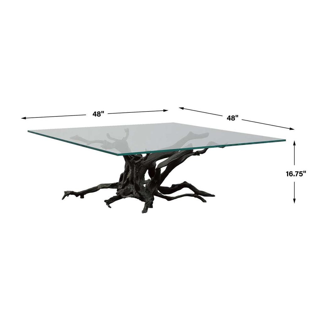 Big Sur Coffee Table - Bronze, 2 Cartons