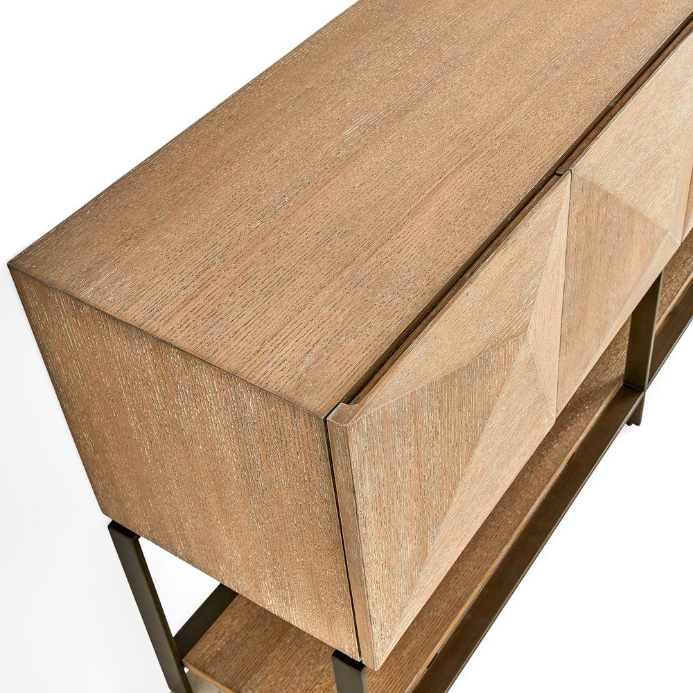 Trapezoid 6 Door Cabinet